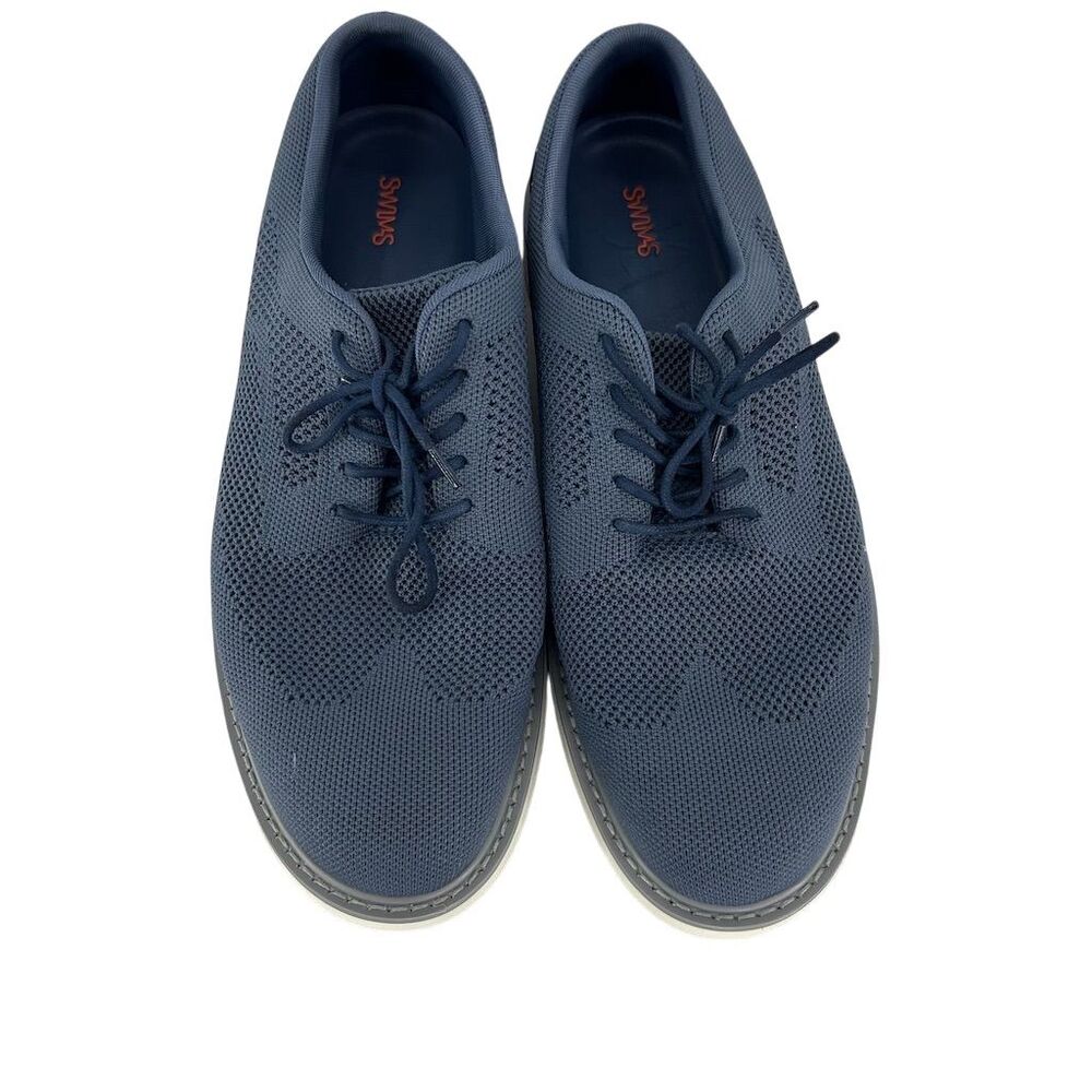 SWIMS Men's Stride Lace Loafer Blue Size 10 Casual Lightweight